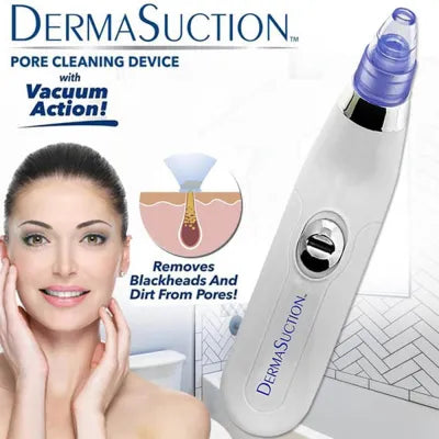 Derma Suction Blackheads Remover 3 In 1 Black Head Remover Machine-acne Pimple Pore Cleaner Vacuum Suction Tool