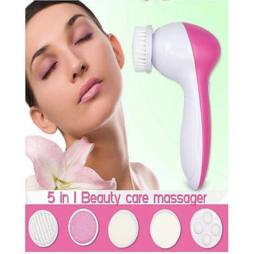 5 In 1 Multifunctional Female Facial Cleansing Brush