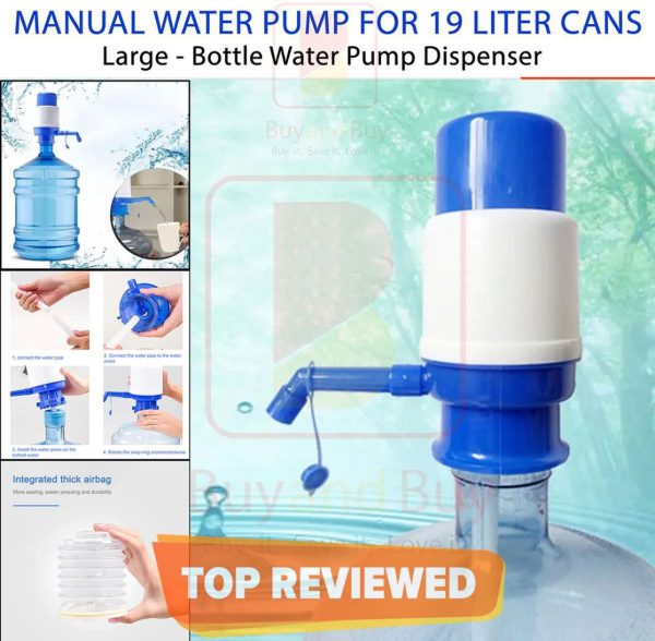 Manual Hand Press Pump Water Dispenser (box Packing)