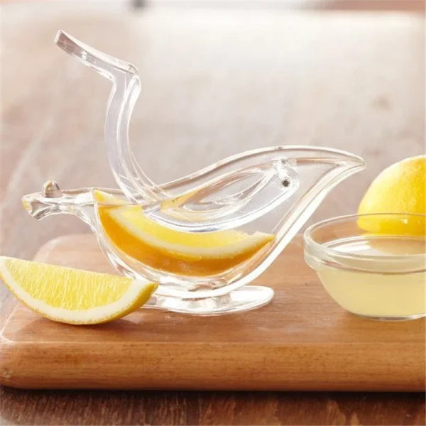 Manual Lemon Clip Portable Clear Fruit Juicer