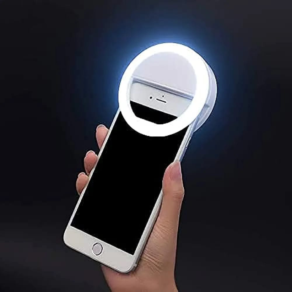 Portable LED Ring Selfie Light