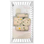 3Pcs Baby Head Shaping Pillow Set - (Random Designs)